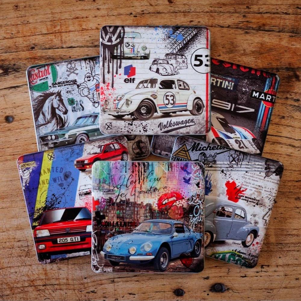 Lot 6 Sous Verres Rubix