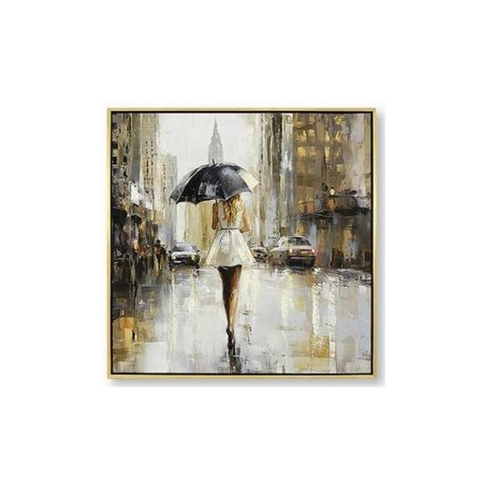 Petite Toile Femme Parapluie
