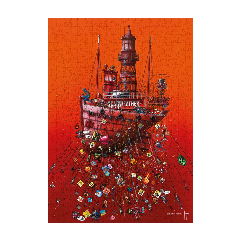 Puzzle alain coadou good morning douarnenez