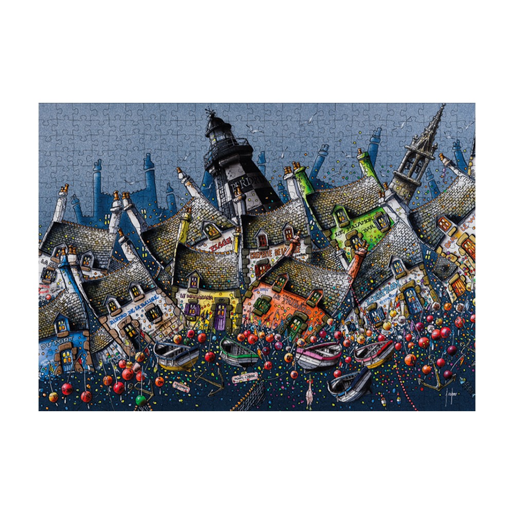 Puzzle Alain Coadou termaji à l'île tudy