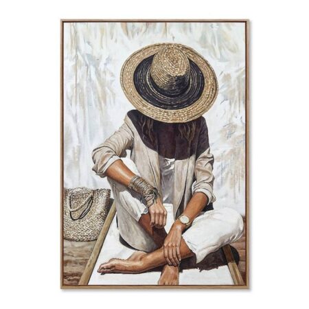 Toile Femme Élégante Tenue Sobre