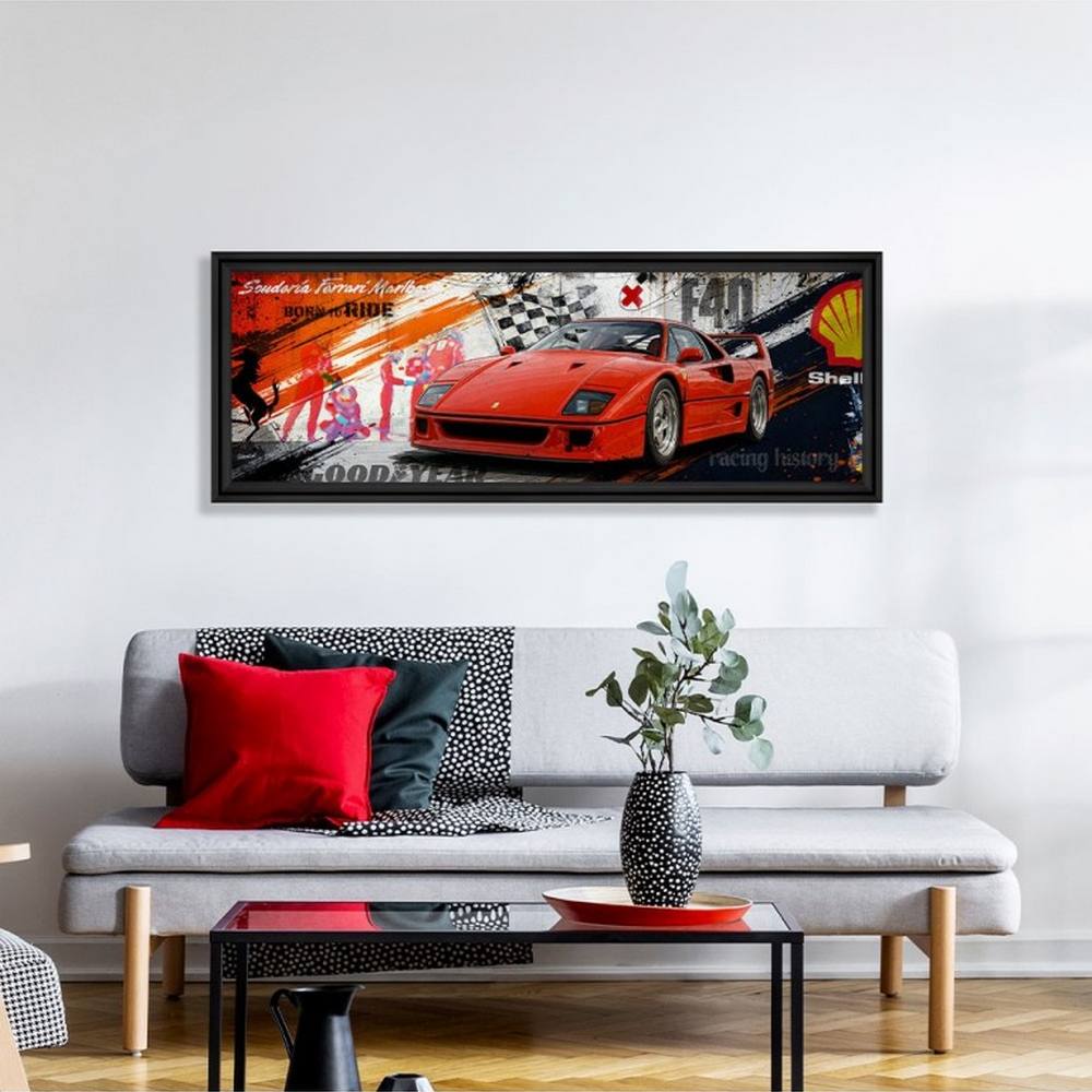 cadre F40 Racing History