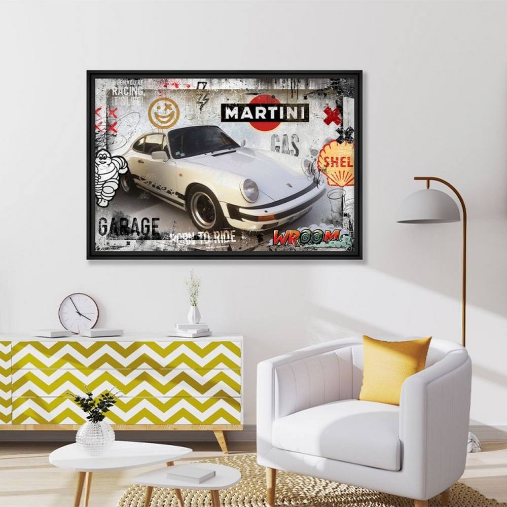 cadre rubix White 911 Carrera