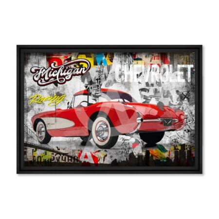 Red Corvette Paper