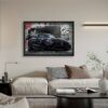 decoration_murale_rubix_amg_mooneyes_cadre_mercedes_salon_original AMG Mooneyes