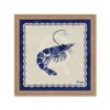 Cadre Crevette Bleue Orya