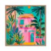 Tableau Maison Rose Orya