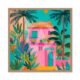 Tableau Maison Rose Orya