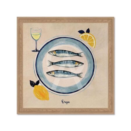 Cadre 3 Poissons Orya