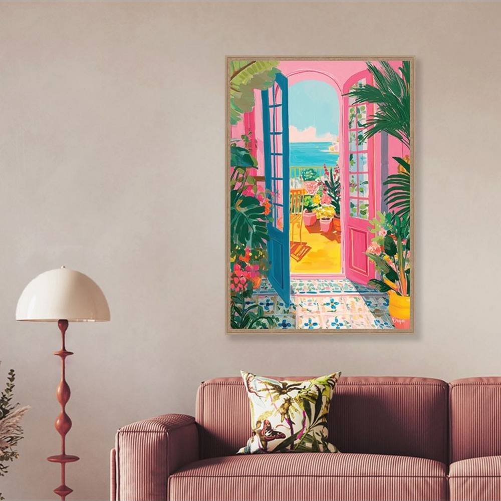 Déco Murale Fenêtre sur le Mer