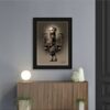 deco_murale_fille_gothique_illustration_mystique_yamata_8_mysterieux Tableau Murale Femme Gothique