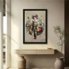 decoration_murale_fille_asiatique_yamata_1entree_maison_moderne décoration