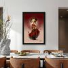 decoration_salle_a_manger_design_femme_danseuse_espagne_rouge_yamata_7_flamenca Mini Décoration Danseuse Espagnol