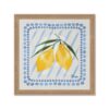 Encadrement Lot Citrons Jaunes
