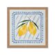 Encadrement Lot Citrons Jaunes