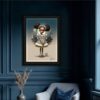 idée déco salon bleu