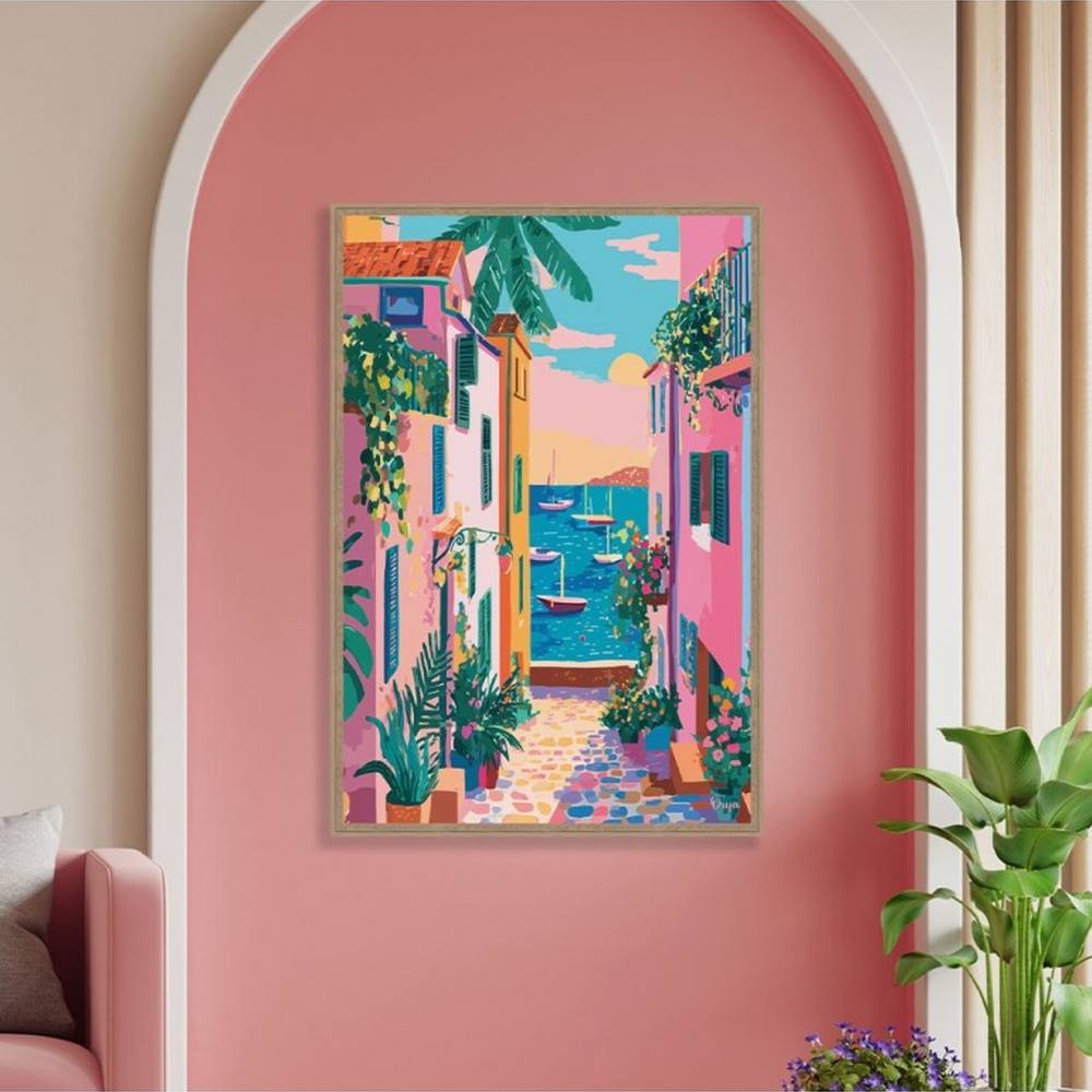 objet_deco_entree_maisons_roses_orya_vue_port_bateaux_marseille_italie_caf_26159 Objet Déco Entrée Maison Rose
