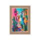 Petit Cadre Escalier Multicolore