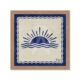 Petit Tableau Lever de Soleil Bleu