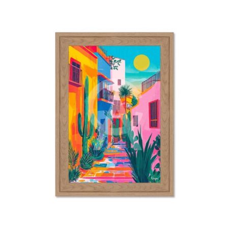 Petite Décoration Ruelle Multicolore
