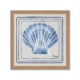 Tableau Coquillage Bleu Orya
