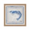 Tableau Crevette Bleue Orya
