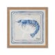 Tableau Crevette Bleue Orya