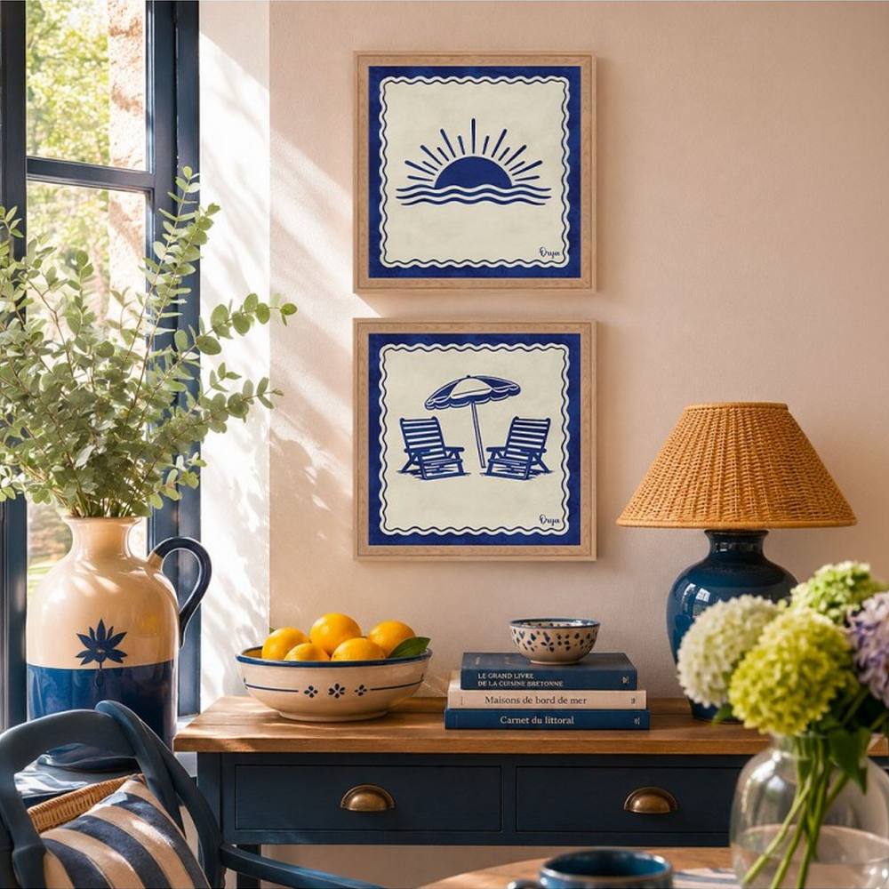 tableau décoratif maison vacances