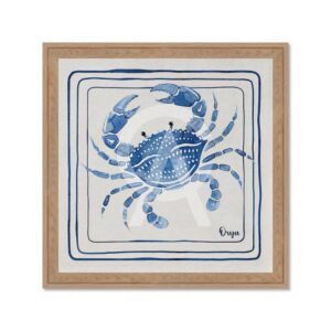 Tableau Design Crabe Bleu Orya