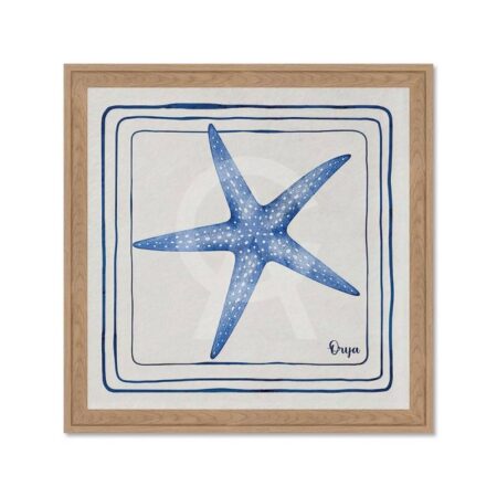 Tableau Étoile de Mer Bleue Orya
