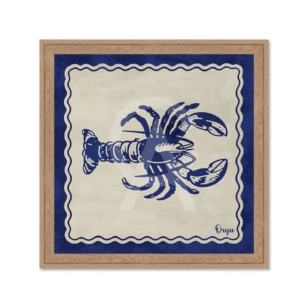 Tableau Homard Bleu Orya