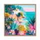 Tableau Paysage Marin Fleuri