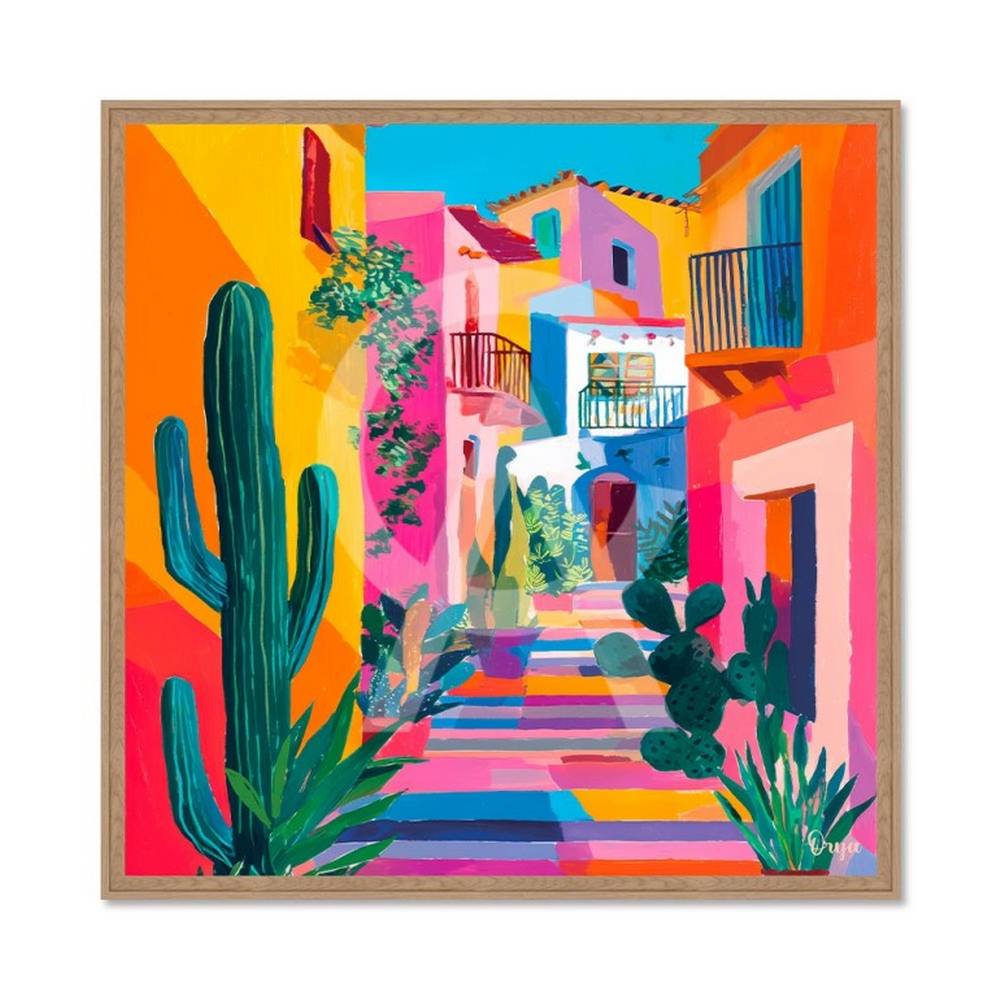 Tableau Ruelle Méditérannéenne