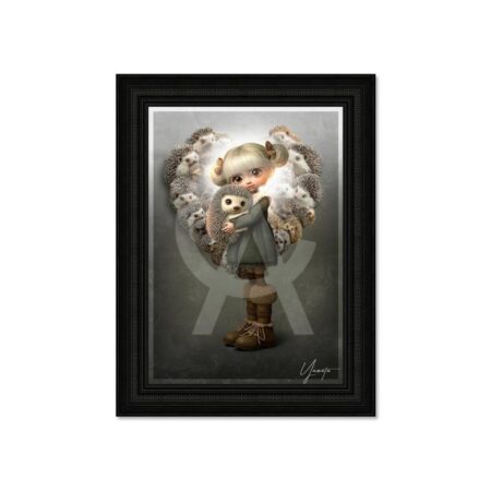 Cadre Fillette Blonde Yamata