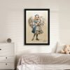 Fille, Lapin et Horloges