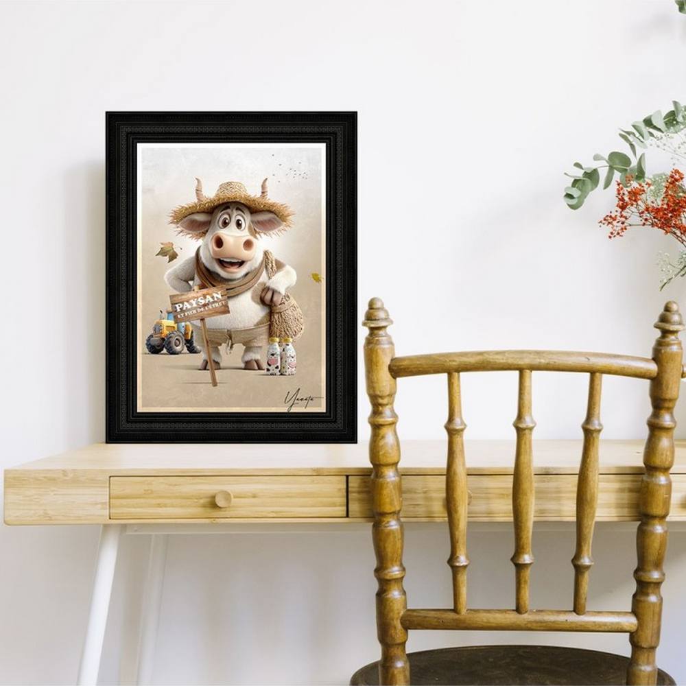 décoration à poser paysans