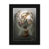tableau_fille_et_herissons_coeur_love_univers_tendre_yamata_19_grand_format Tableau Fille et Hérissons Yamata