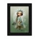 Tableau Fille Statue Liberté