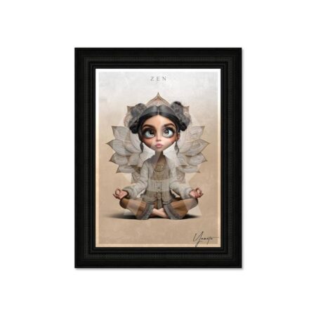 Tableau Fille Zen Yamata