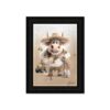 Tableau Vache Paysans Yamata