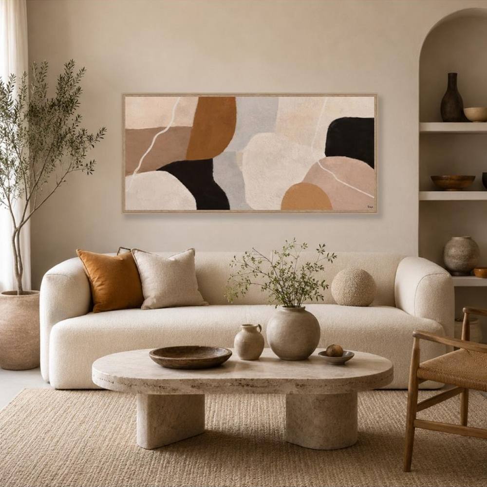 Pano Abstrait Marron