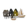 Déco Marine Cabane Pêcheur et Bateau