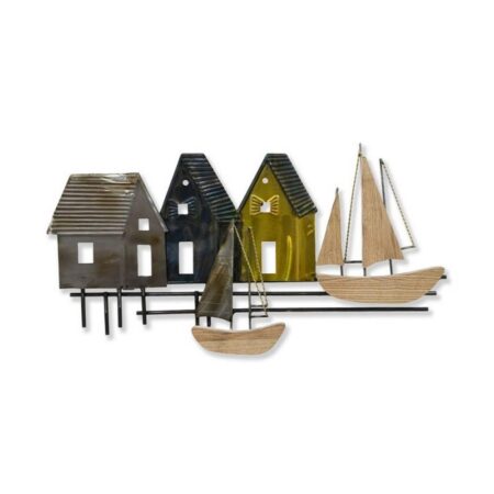 Déco Marine Cabane Pêcheur et Bateau