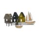 Déco Marine Cabane Pêcheur et Bateau
