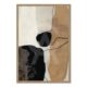 Tableau Abstrait Marron Orya