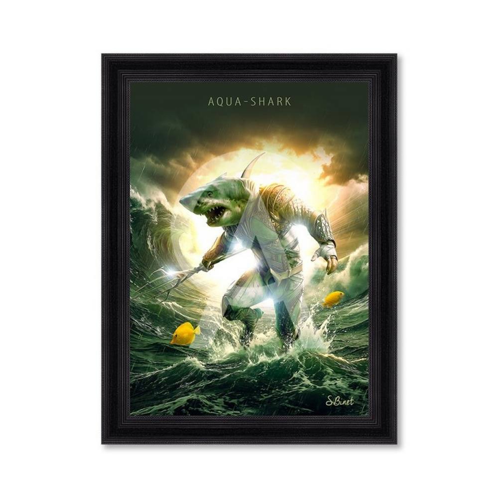 Tableau Aqua Shark Sylvain Binet