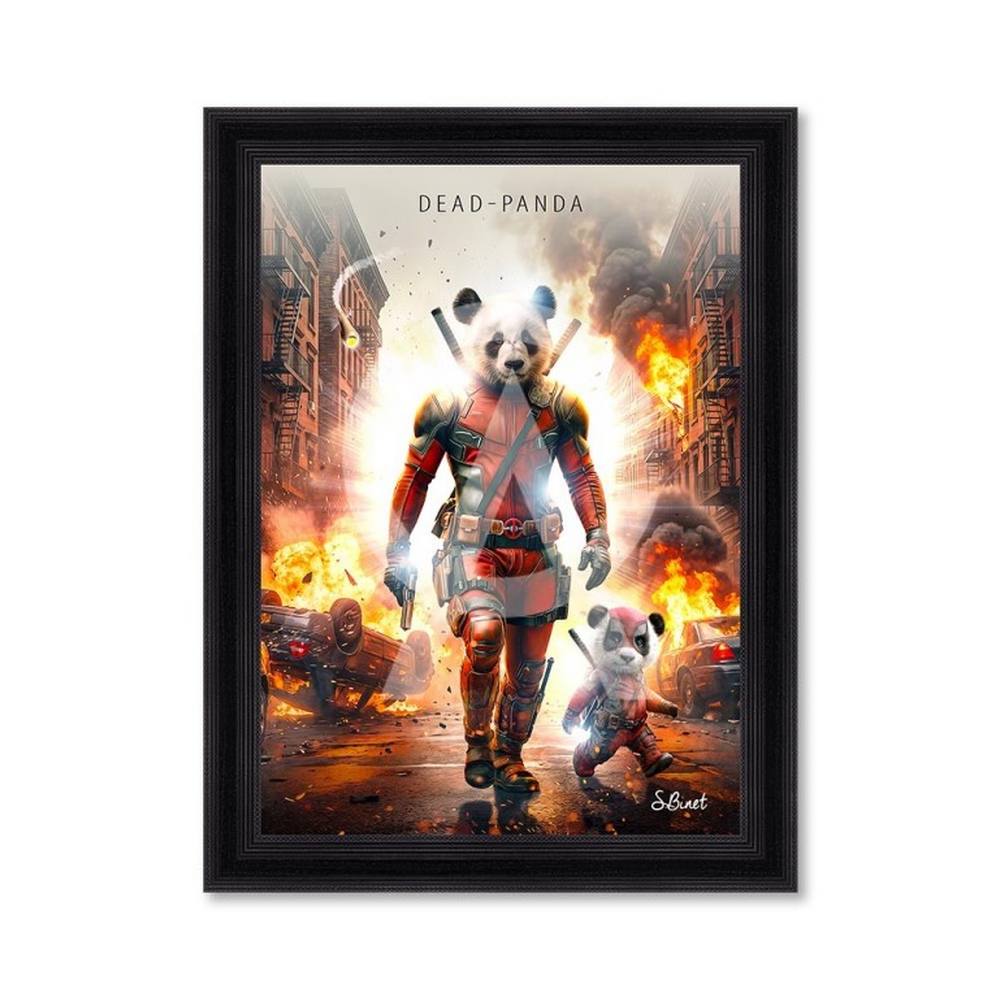 Tableau Dead Panda Sylvain Binet
