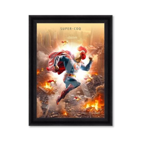 Tableau Super Coq Sylvain Binet