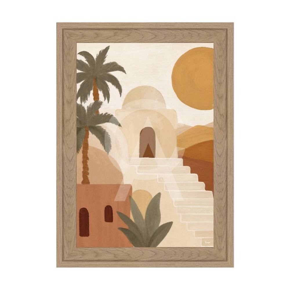Cadre Désert et Oasis Terracotta Orya