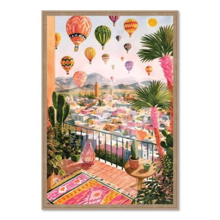 Cadre Montgolfière et Terrasse Orya